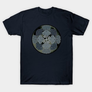 Celtic Moon Shield T-Shirt